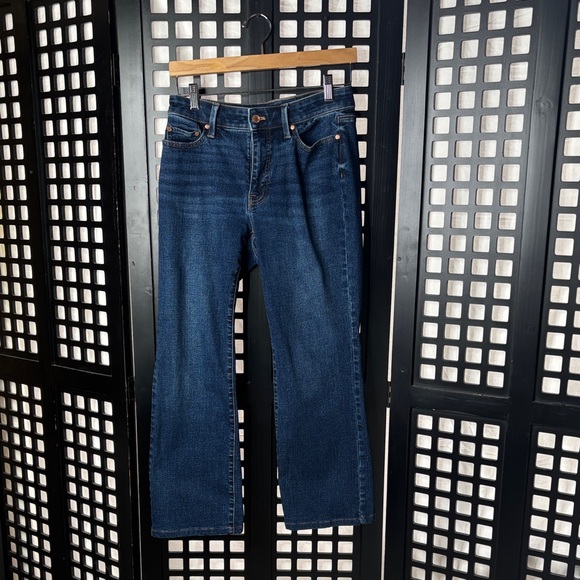Talbots Denim - 💙 Talbots Barely Boot Women’s Jeans Blue Denim Size 4P Petite Stretch 💙